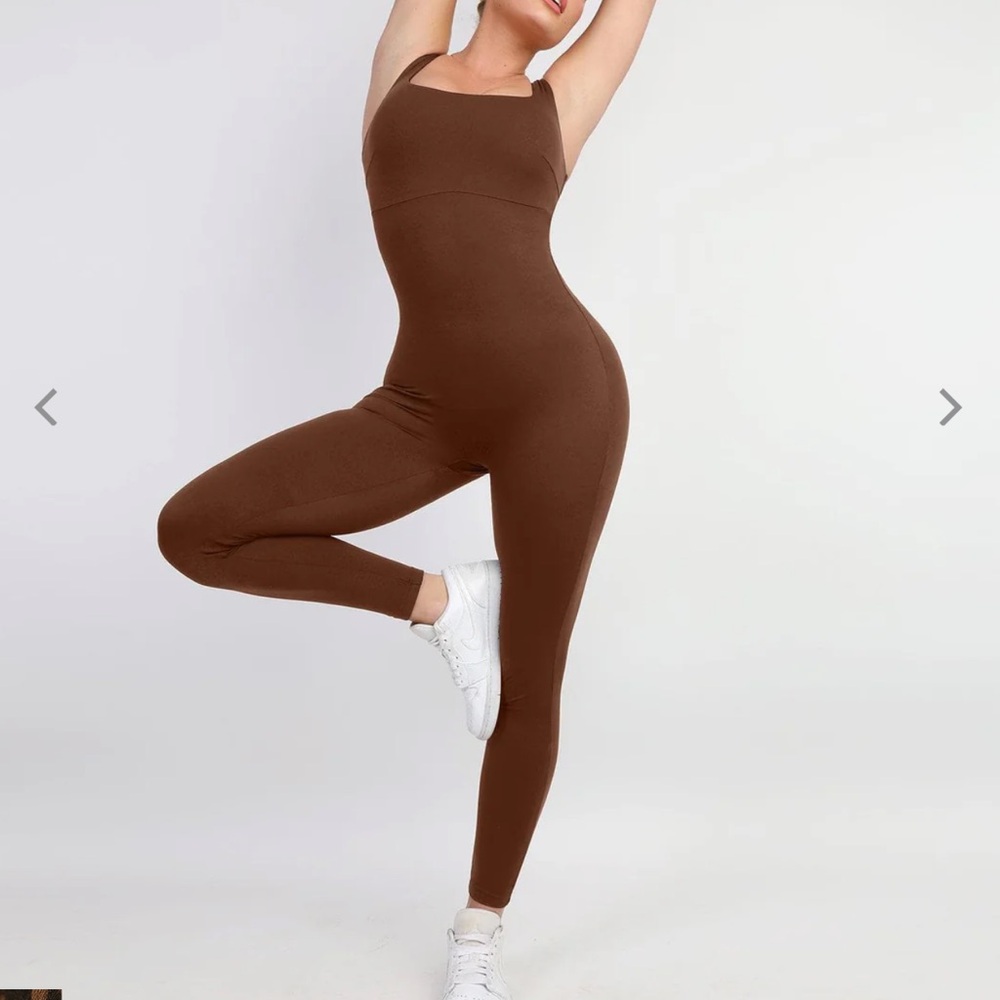 NWOT Popilush Brown shapewear  Jumpsuit for Women
